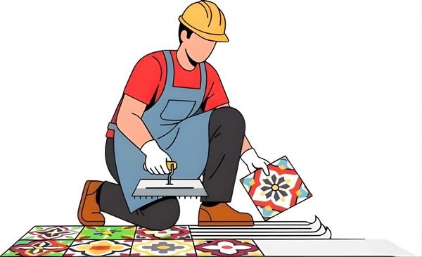 فنى تركيب بلاط بجدة